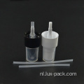 2oz zwarte lege spuitflessen mat pomp plastic